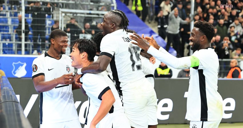Beşiktaş, UEFA Avrupa Ligi’nin 2. haftasında Almanya temsilcisi Hoffenheim’ı deplasmanda