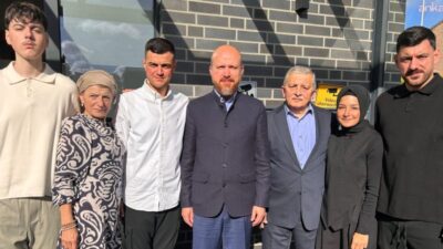 Uluslararası Demokratlar Birliği'nin 9. Genel Kurulu için Almanya’da bulunan Bilal