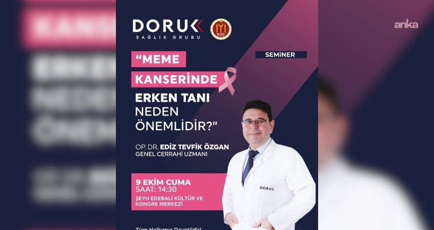 Bilecik Belediyesi’nden “meme kanseri” semineri: Katılımcılara ücretsiz tarama Bilecik Belediyesi'nce düzenlenecek seminerde, "meme kanserinde erken tanı ve tedavisi"
