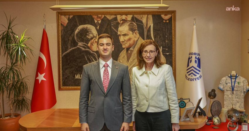 Birleşik Krallık Türkiye Büyükelçisi Jennifer Anderson ve beraberindeki heyet, Bodrum