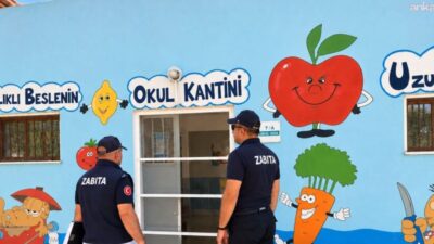 Bodrum Belediyesi tarafından okul kantinlerinde gerçekleştirilen denetimlerde kantinlerin iş yeri