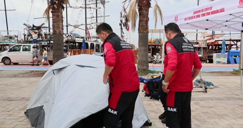 Bodrum Belediyesi, Uluslararası Afet Risklerinin Azaltılması Günü'nde düzenlediği etkinliklerle toplumsal