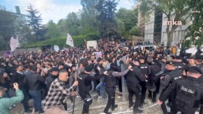 Geçen yıl Boğaziçi Üniversitesi'ndeki Nurettin Yıldız protestosunda gözaltına alınan öğrenciler