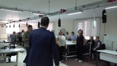 Bornova Belediye Başkanı Ömer Eşki, el sanatları ve ev tekstili