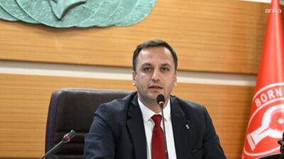 Bornova Belediye Başkanı Ömer Eşki, Ege Üniversitesi kampüsünde öğrencilerin bakımını üstlendiği
