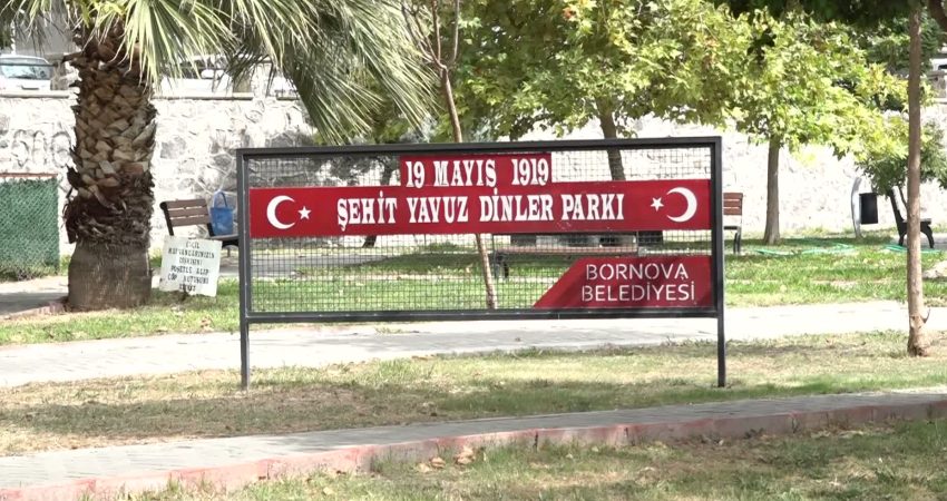 Bornova Belediyesi, Erzene Mahallesi’nde bulunan ve içerisinde halı sahanın da
