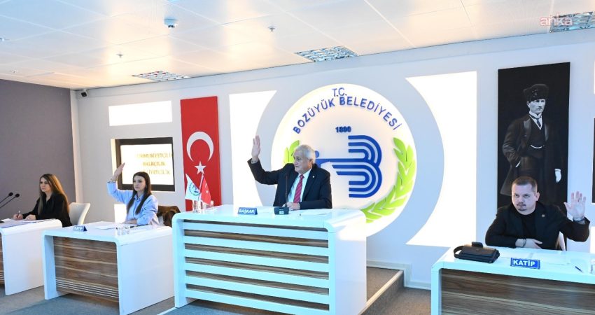 Bozüyük Belediye Meclisi’nin ekim ayı toplantısında “Kış Desteği” sosyal yardım