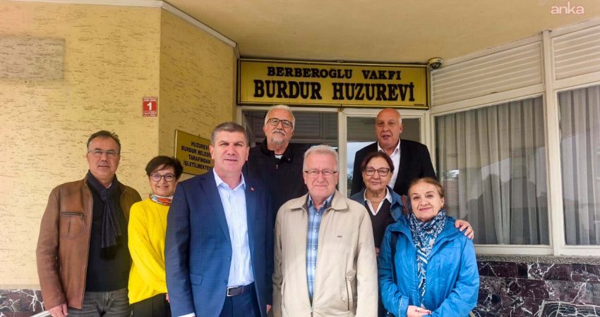 Burdur Belediye Başkanı Ali Orkun Ercengiz, Berberoğlu Huzurevi ile Hilmi
