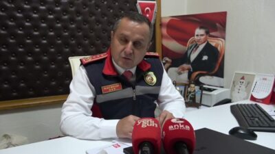 Burdur Belediyesi İtfaiye Müdürü Mehmet Ali Ballak, yılbaşından bu yana