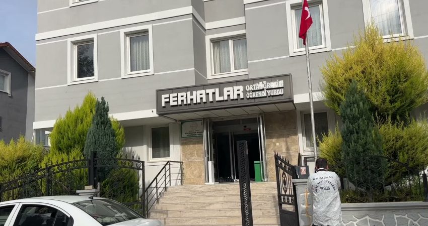 Burdur’da özel bir öğrenci yurdunda kalan 25 yaşındaki kişi odasında