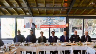 Burhaniye Belediye Başkanı Ali Kemal Deveciler, 19 Ekim Muhtarlar Günü