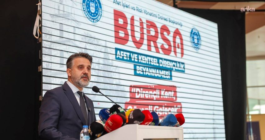 Bursa Büyükşehir Belediyesi Başkan Vekili Şahin Biba, 13 Ekim Dünya