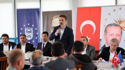 Bursa Büyükşehir Belediye Başkan Vekili Şahin Biba, Büyükorhan ilçesinde düzenlenen
