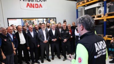 Bursa Büyükşehir Belediye Başkan Vekili Şahin Biba, ANDA Arama Kurtarma