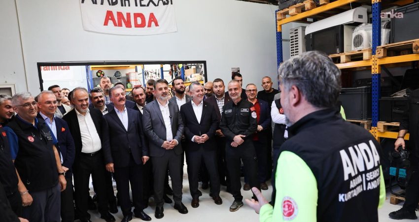 Bursa Büyükşehir Belediye Başkan Vekili Şahin Biba, ANDA Arama Kurtarma