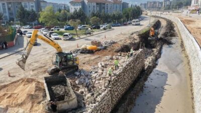 Bursa Büyükşehir Belediyesi, ıslah çalışmaları kapsamında Nilüfer ilçesinde bulunan Hasanağa
