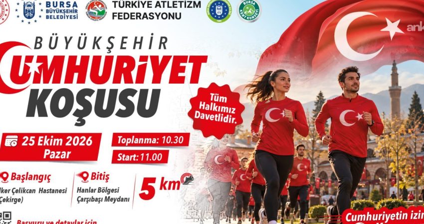 Bursa Büyükşehir Belediyesi, 29 Ekim Cumhuriyet Bayramı etkinlikleri kapsamında 25