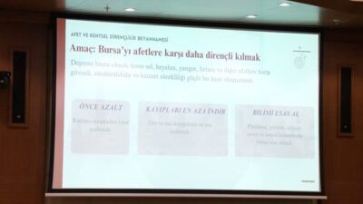 Bursa’yı deprem başta olmak üzere sel, heyelan, yangın, fırtına ve
