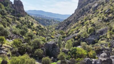 Tunceli’nin Çemişgezek ilçesinde, tarihi Yusuf Ziya Paşa (Tağar) Köprüsü’nün hemen