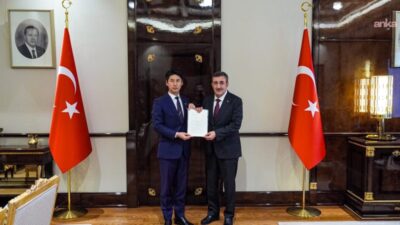 Cumhurbaşkanı Yardımcısı Cevdet Yılmaz, Japonya Temsilciler Meclisi Milletvekili ve Dışişlerinden Sorumlu