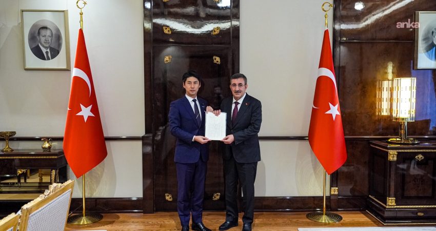 Cumhurbaşkanı Yardımcısı Cevdet Yılmaz, Japonya Temsilciler Meclisi Milletvekili ve Dışişlerinden Sorumlu