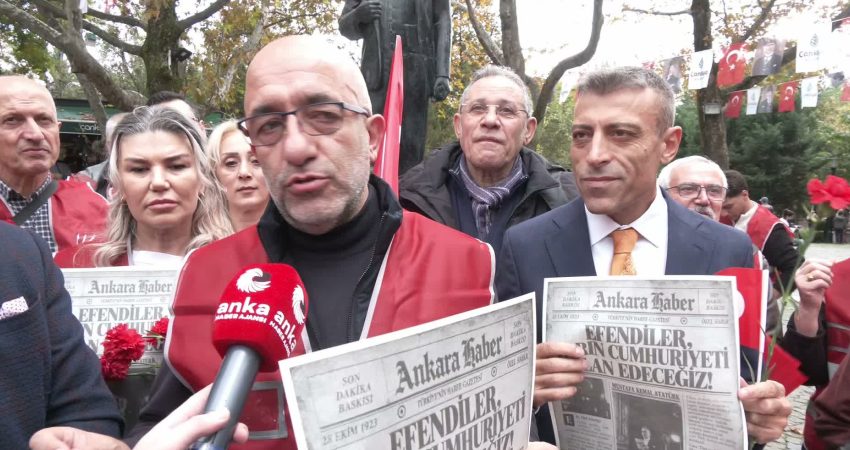 CHP Çankaya İlçe Başkanlığı, 29 Ekim Cumhuriyet Bayramı dolayısıyla Kuğulu