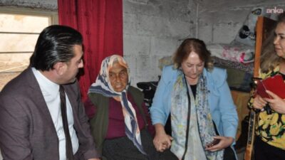 CHP Kadın Kolları Genel Başkanı Ayten Gülsever, Osmaniye'nin Kadirli ilçesinde