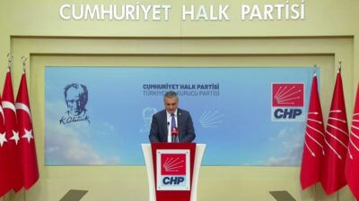CHP Sözcüsü Müslim Sarı, yarın gerçekleştirilecek Türkiye Belediyeler Birliği (TBB)