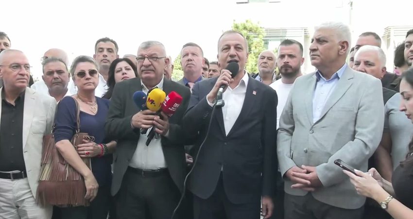 CHP Mersin İl Başkanı Koral Ömür, Mersin'de belediye başkanlarına yönelik