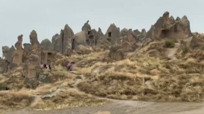 CHP Niğde Milletvekili Ömer Fethi Gürer, Nevşehir'in Göreme beldesinde yağış