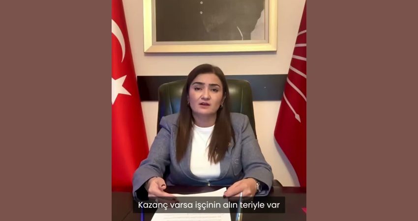 CHP Grup Başkanvekili Sevda Erdan Kılıç, İzmir Aliağa’da sendika seçme