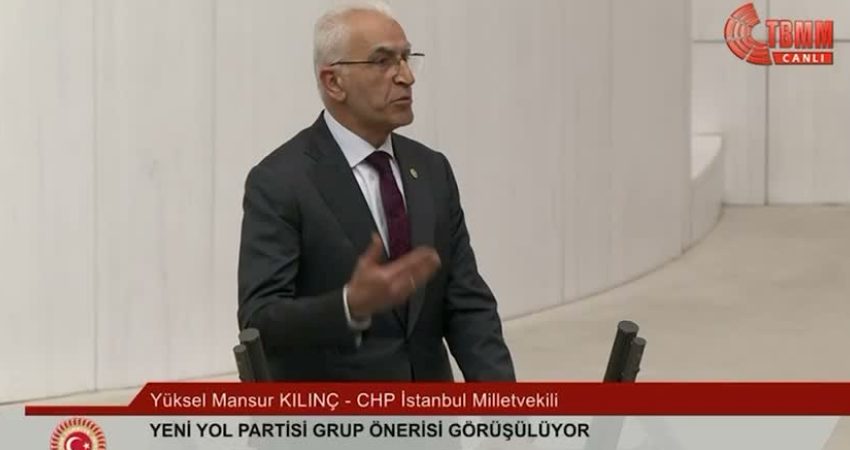 CHP’li Kılınç: “İstanbul’da organize imar suçu işleyen suç örgütleri var” CHP İstanbul Milletvekili Yüksel Mansur Kılınç, İstanbul’da sel ve su