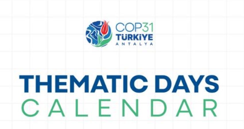 Antalya'da 9-20 Kasım tarihlerinde düzenlenecek Birleşmiş Milletler İklim Değişikliği Konferansı'nın