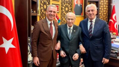 Cumhurbaşkanı Başdanışmanı Oktay Saral, Of Belediye Başkanı Salim Salih Sarıalioğlu