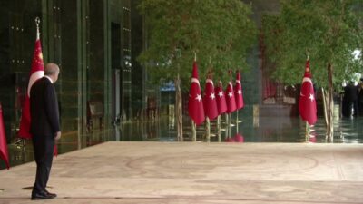 Cumhurbaşkanı Erdoğan, 29 Ekim Cumhuriyet Bayramı tebriklerini kabul etti Cumhurbaşkanı Recep Tayyip Erdoğan, 29 Ekim Cumhuriyet Bayramı tebriklerini kabul