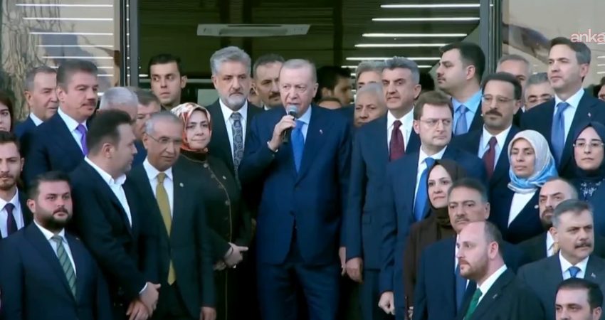 Cumhurbaşkanı ve AK Parti Genel Başkanı Recep Tayyip Erdoğan, AK
