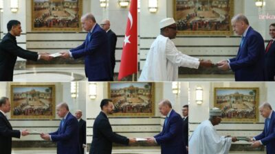 Hindistan, Mali, Hollanda, El Salvador ve Nijerya'nın Ankara Büyükelçileri, Cumhurbaşkanı
