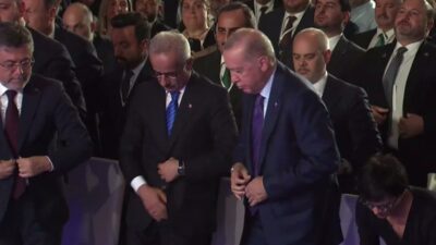 Cumhurbaşkanı Recep Tayyip Erdoğan, Çerkezköy-Kapıkule Hızlı Tren Hattı Açılış Töreni'nde,