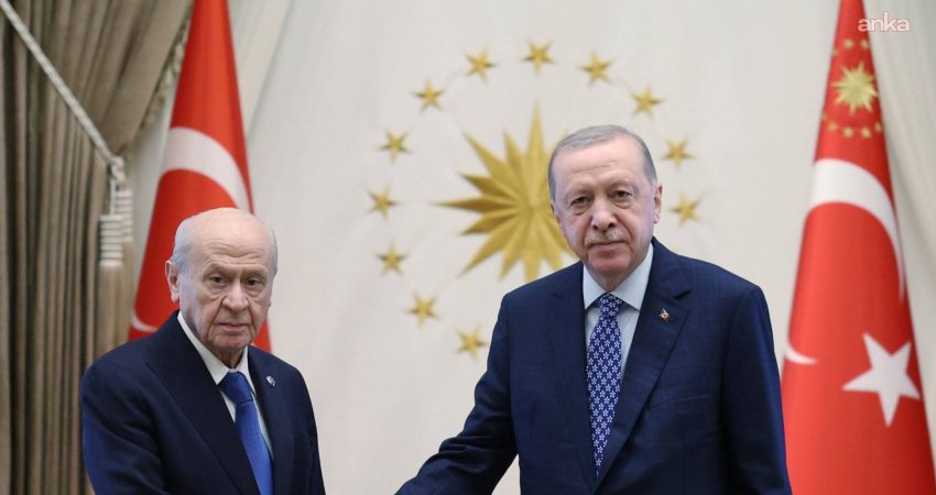 Cumhurbaşkanı Recep Tayyip Erdoğan, MHP Genel Başkanı Devlet Bahçeli’yi Cumhurbaşkanlığı