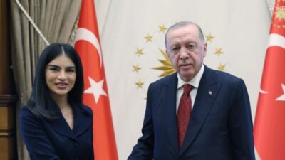 Cumhurbaşkanı Recep Tayyip Erdoğan, Özbekistan Cumhurbaşkanlığı İdaresi Başkanı Saida Mirziyoyeva'yı