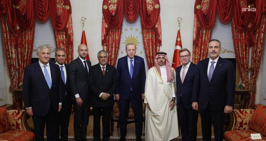 Cumhurbaşkanı Recep Tayyip Erdoğan, R4+E3 Dışişleri Bakanları Toplantısı kapsamında Türkiye’ye
