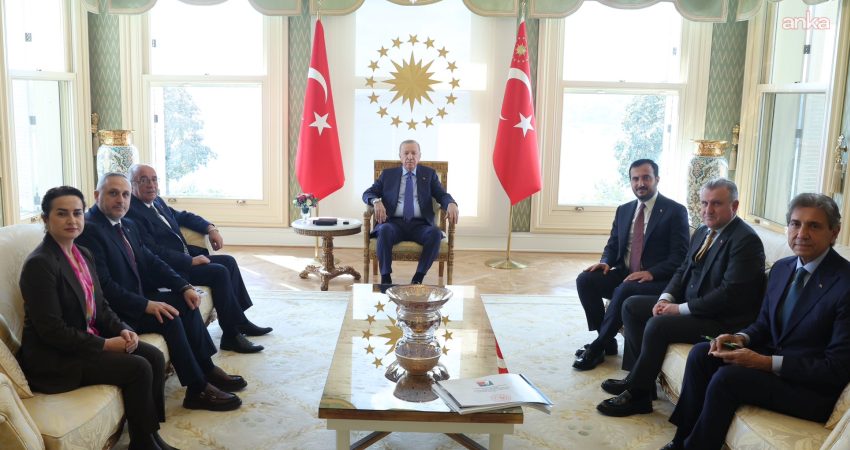 Cumhurbaşkanı Recep Tayyip Erdoğan, Şile Belediye Başkan Vekili Sacit Terzi'yi