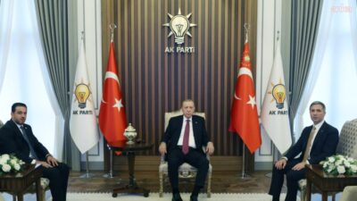 Cumhurbaşkanı Recep Tayyip Erdoğan, Uluslararası Demokratlar Birliği Genel Başkanı Kenan