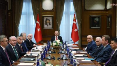 Cumhurbaşkanı Recep Tayyip Erdoğan'ın başkanlığında, Cumhurbaşkanlığı Yüksek İstişare Kurulu toplandı.