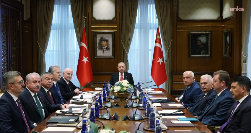 Cumhurbaşkanı Recep Tayyip Erdoğan'ın başkanlığında, Cumhurbaşkanlığı Yüksek İstişare Kurulu toplandı.