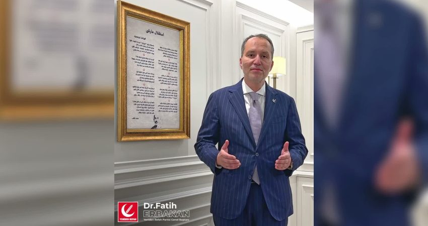 Yeniden Refah Partisi Genel Başkanı Fatih Erbakan, Cumhuriyet’in ilanının 103.