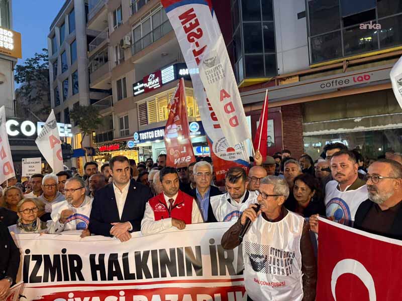 İzmir’de Cumhuriyet ve Emek Bileşenleri ile YENİ Partililer, Büyükşehir Belediye