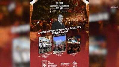 Ankara Büyükşehir Belediyesi, Cumhuriyet Bayramı’nda Zafer Meydanı’ndan 2. Meclis’e uzanan