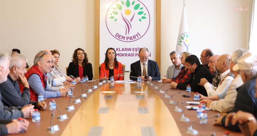 DEM Parti, Birleşik Emekliler Sendikası yöneticileri ve üyelerinin Meclis grubunu