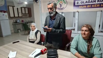 DEM Parti Osmaniye Eş Başkanı Adnan Gökçen, Ankara Gar Katliamı’nın